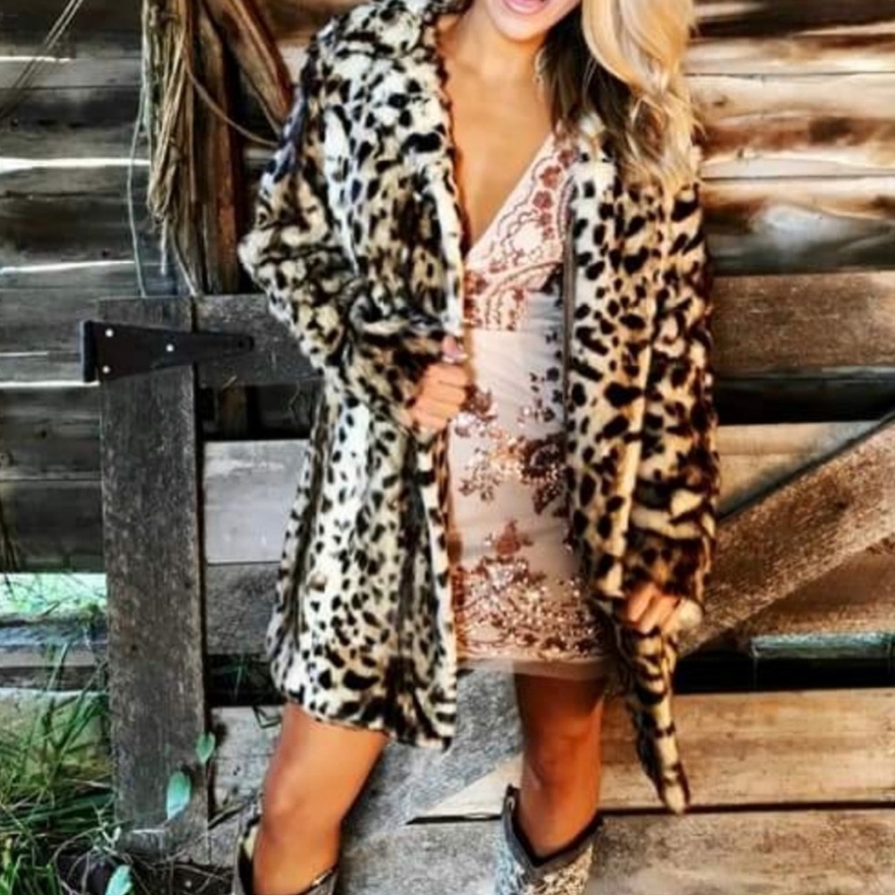 Southern Fried cheetah fur coat